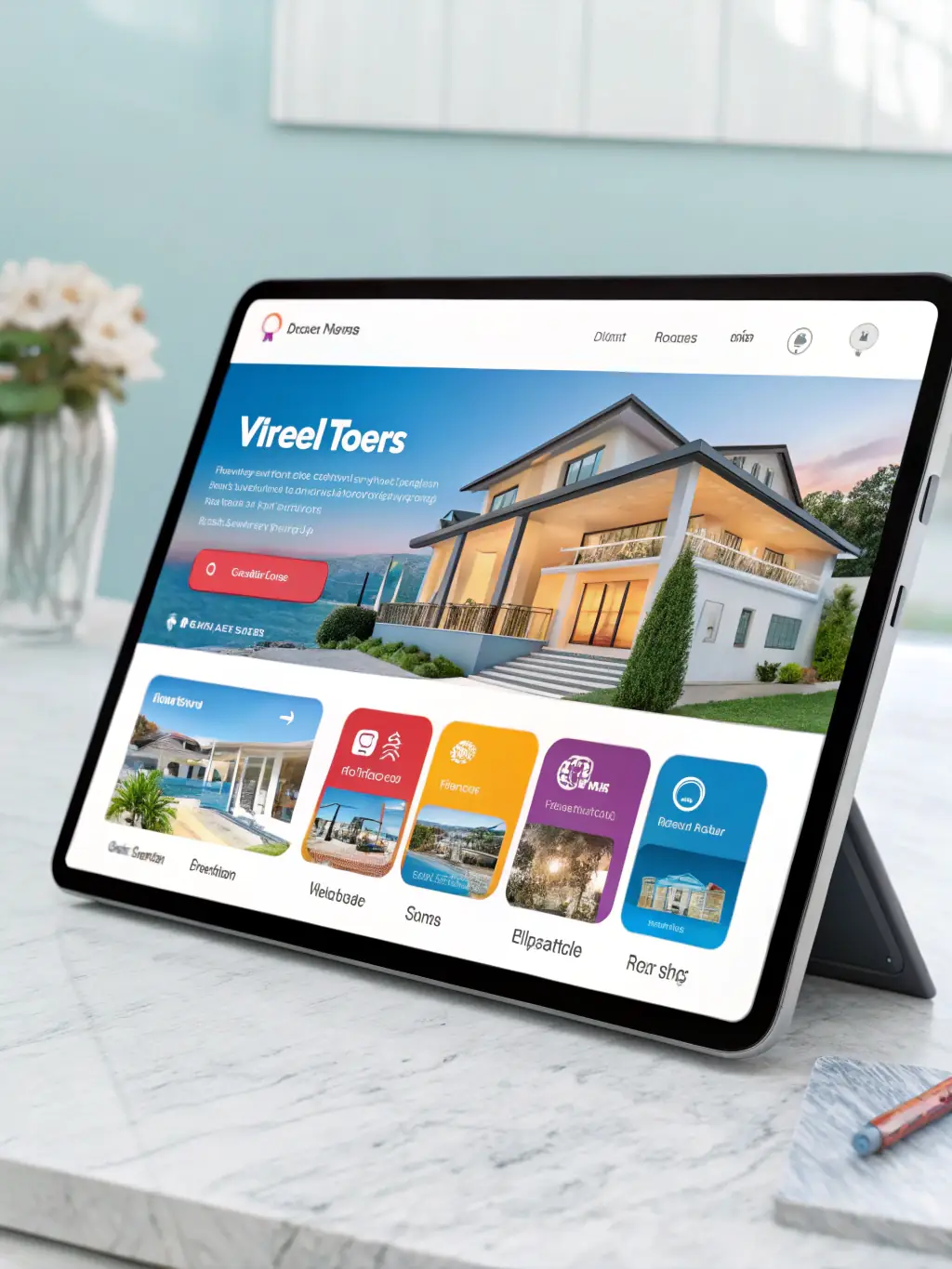 An image showcasing a property listing on a popular online travel agency (OTA) platform, highlighting positive reviews and high booking rates, representing effective OTA listing management.